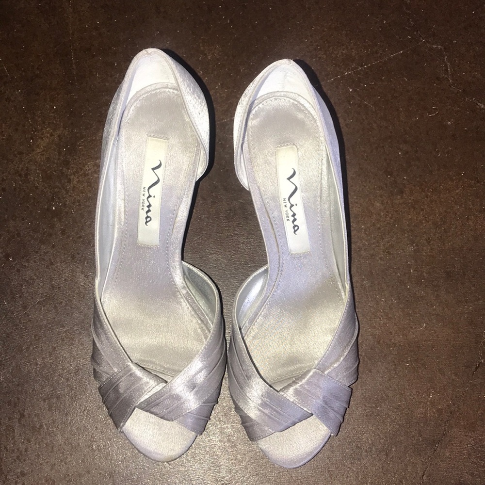 Silver heels